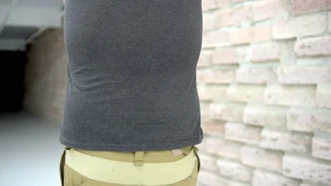 Man handling weapon Stock Footage 167088029