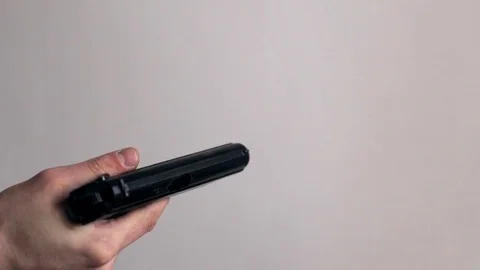 Man hands with a gun Video stock 74415736