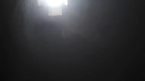 The man in the hat in the dark Stock-Footage 80653599