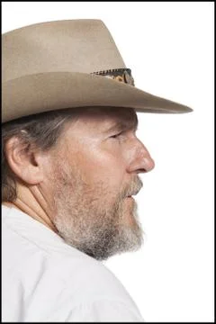 Man in hat Foto stock