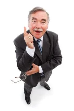 Man having an idea Stock Photos