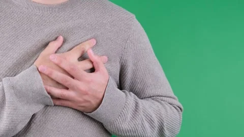 Man heart attack Stock Footage 255296091