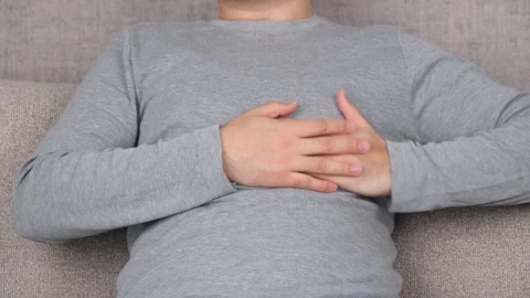 Man heart attack Stock Footage 264752835