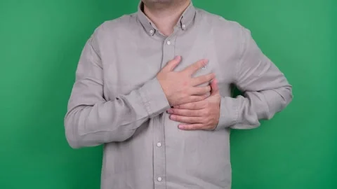 Man heart attack Stock Footage 288759575