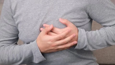 Man heart disease Stock Footage 264745040
