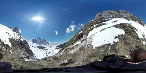Man hiking Stock Footage 109553336
