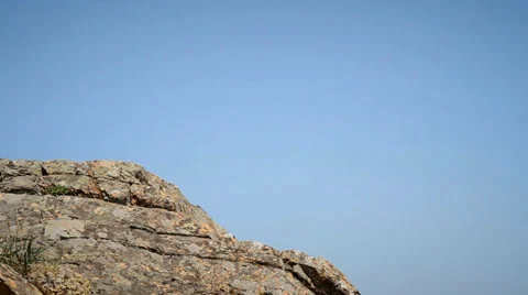 Man in the hills Stock Footage 37863277