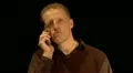 Man on hold on the phone HD Footage