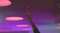 Man holding bottle of beer in nightclub, having party HD Footage
