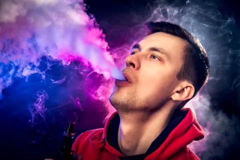 Man holding a mod Stock Photos