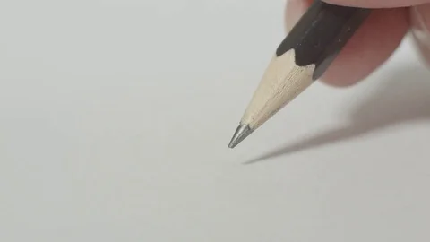 A man holding a pencil Video stock 75229361