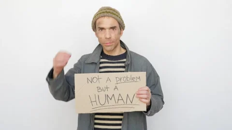 Man Holding Tablet Not a Promlem But a Human 스톡 동영상 64544479