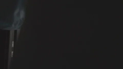 Man in a Hurry Brushing Teeth Stock Footage 88870943