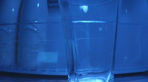 Man with ice Stock Footage 409528