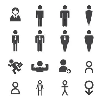 Man icon Stock Illustration