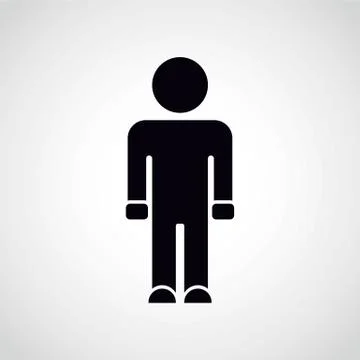 Man icon. Stock Illustration