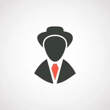 Man icon. Stock Illustration