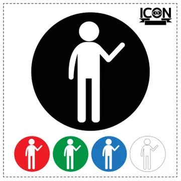 Man icon Stock Illustration