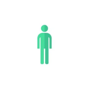 Man Icon Vector Stock Illustration