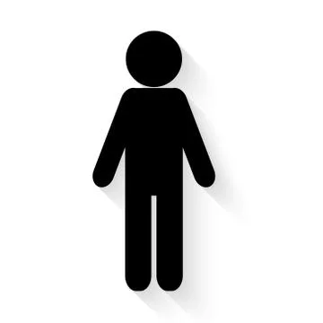 Man icon vector Stock Illustration