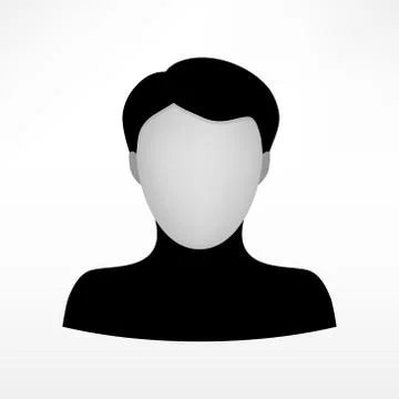 Man icon vector Illustrazione stock