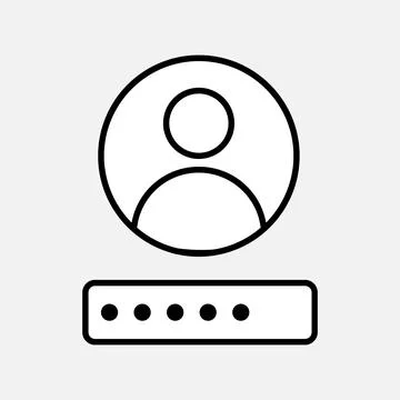 Man Icon vector. Simple flat symbol. Perfect Black pictogram illustration on Stock Illustration