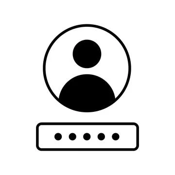 Man Icon vector. Simple flat symbol. Perfect Black pictogram illustration on Stock Illustration