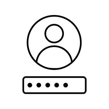 Man Icon vector. Simple flat symbol. Perfect Black pictogram illustration on Stock Illustration