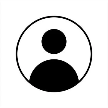 Man Icon vector. Simple flat symbol. Perfect Black pictogram illustration on Stock Illustration