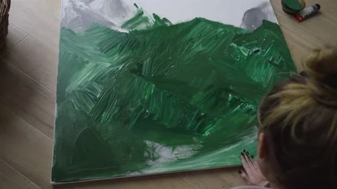 Man Ignite the Fire in Fireplace Stock Footage 231020492