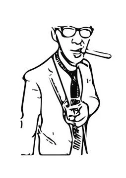 Man Illustrazione stock