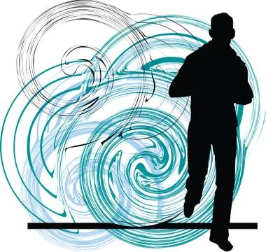 Man illustration Stock Illustration