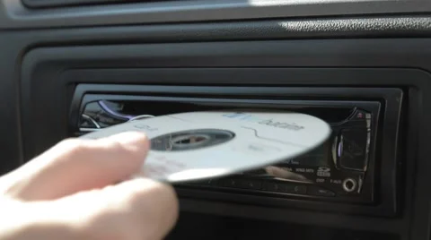 Man includes includes music on the radio. Stock Footage 51756867