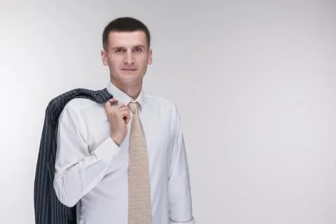 Man jacket shoulder Stock Photos