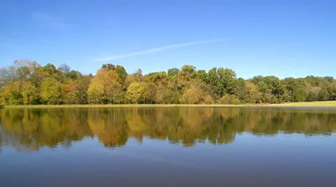 Man Jogging at Lake Video stock 58293873