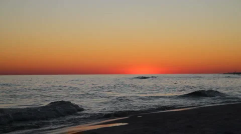 Man Jogging At Twilight Stock Footage 2221520
