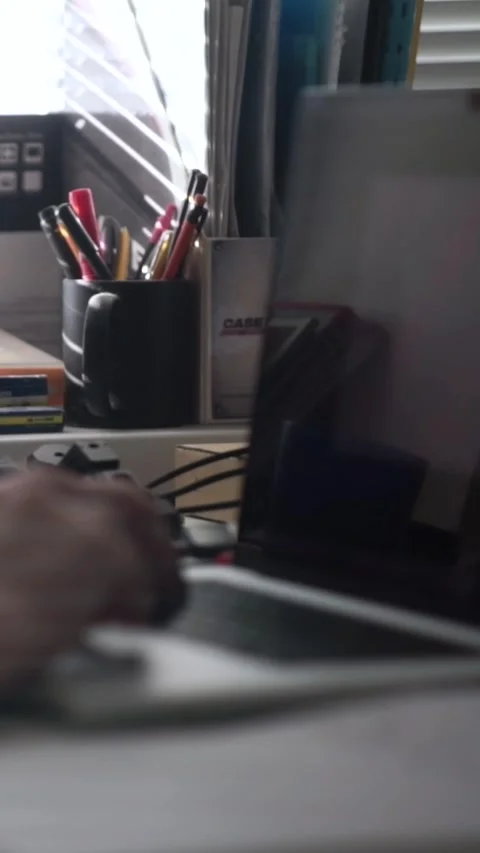 Man journaling thoughts into notebook Video stock 304091166