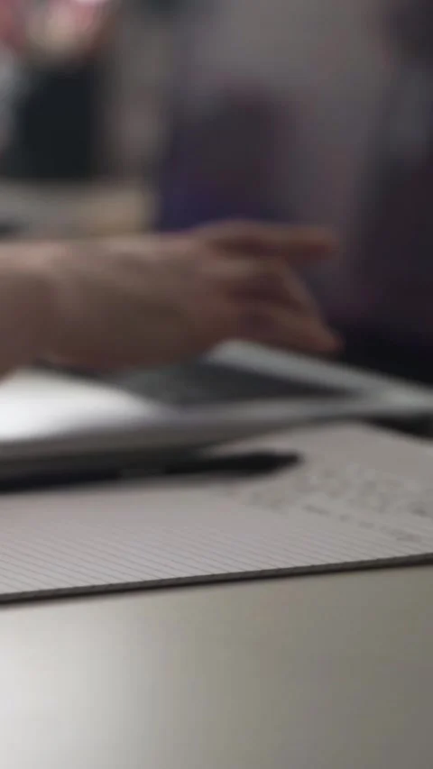 Man journaling thoughts into notebook Stock Footage 304091477