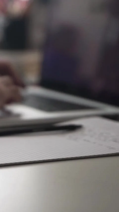 Man journaling thoughts into notebook Stock-Footage 304091485