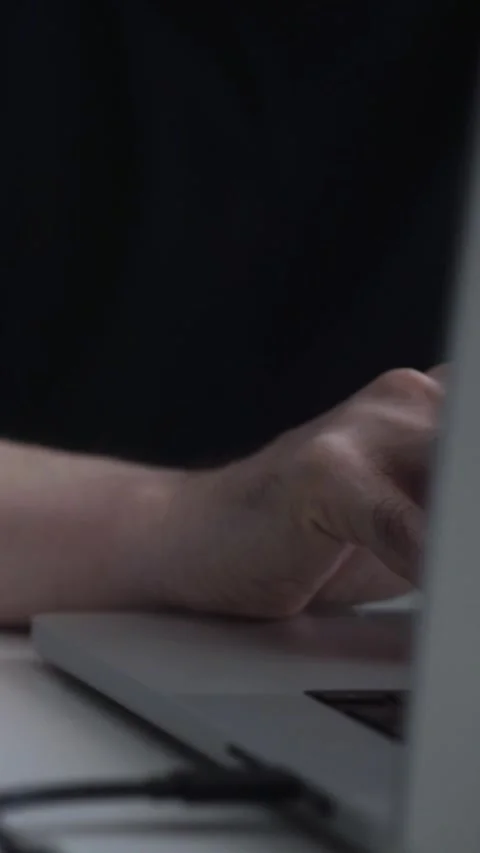 Man journaling thoughts into notebook Video stock 304092275