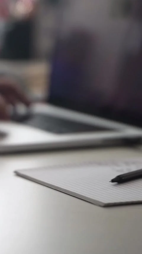 Man journaling thoughts into notebook 스톡 동영상 304093608