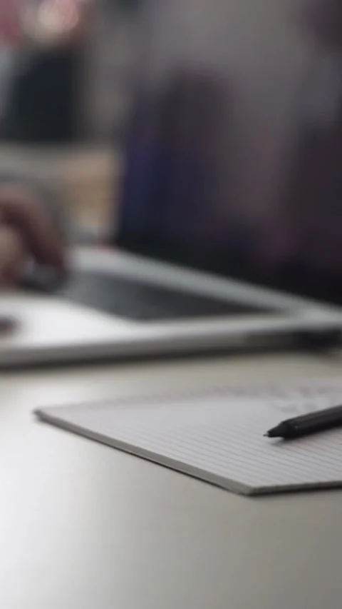 Man journaling thoughts into notebook Stock-Footage 304093616