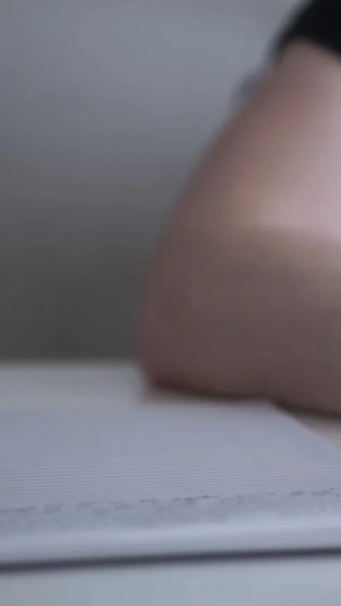 Man journaling thoughts into notebook Stock Footage 304094846