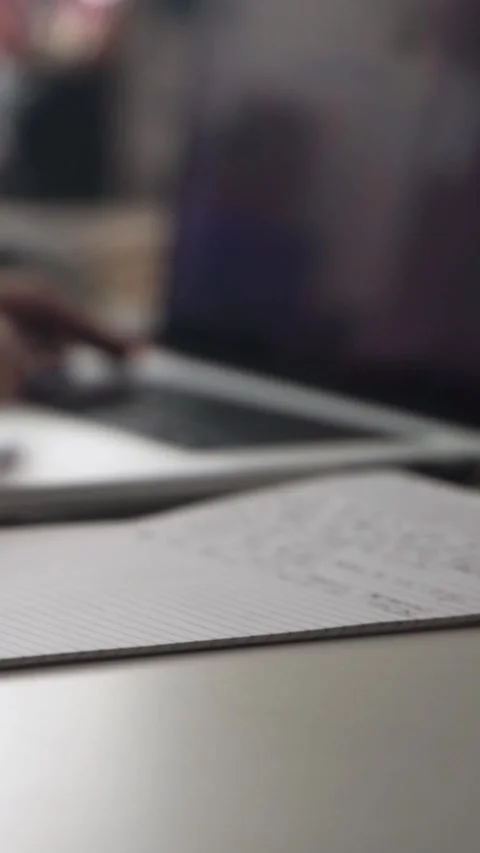 Man journaling thoughts into notebook 스톡 동영상 304095942