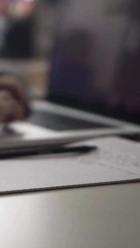 Man journaling thoughts into notebook 스톡 동영상 304096022