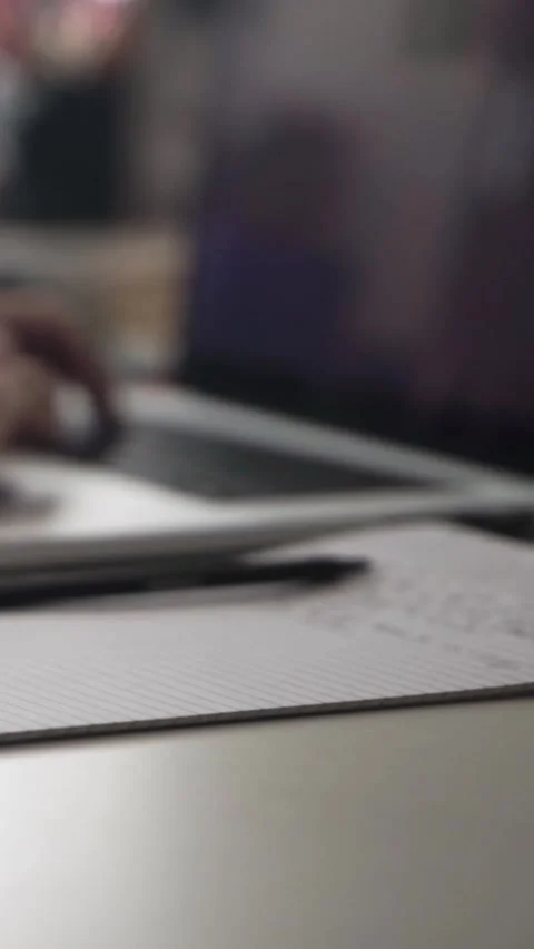 Man journaling thoughts into notebook 스톡 동영상 304096207