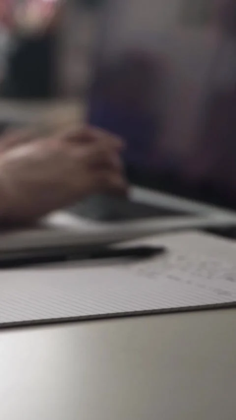 Man journaling thoughts into notebook 스톡 동영상 304096310