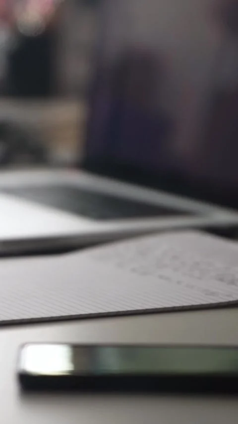 Man journaling thoughts into notebook Stock Footage 304096418