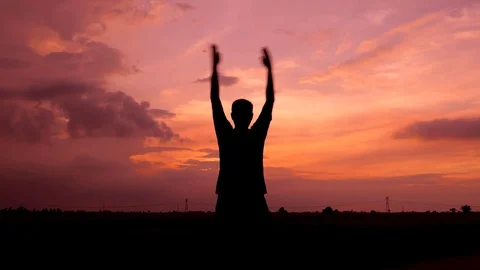 Man jumping jacks. Vídeos de archivo 80613892