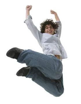 Man jumping Stock Photos